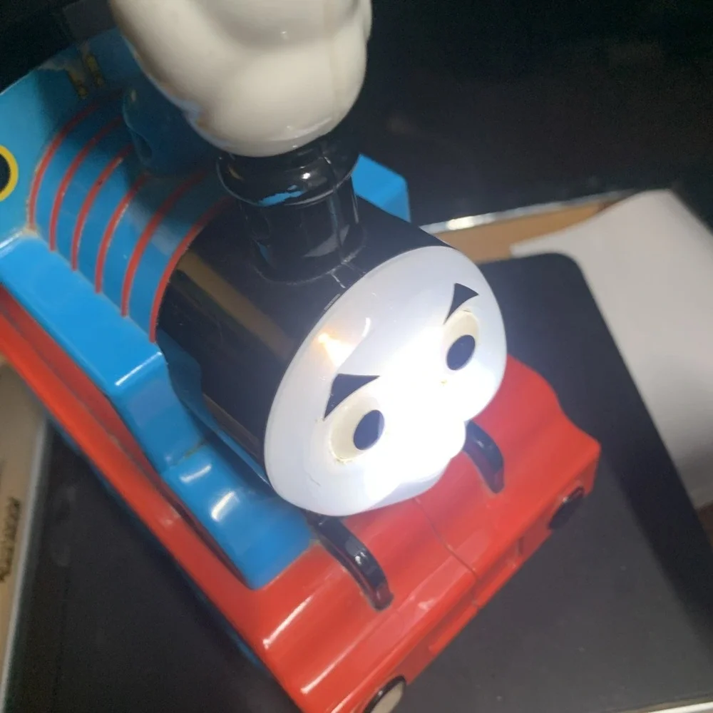 Vintage Little Tikes Thomas & Friends Flashlight Toy Train Light Up Sound Works